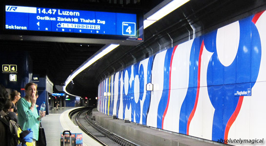 Zurich Airport Train Station