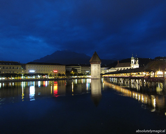 Night of Lake Lucerne