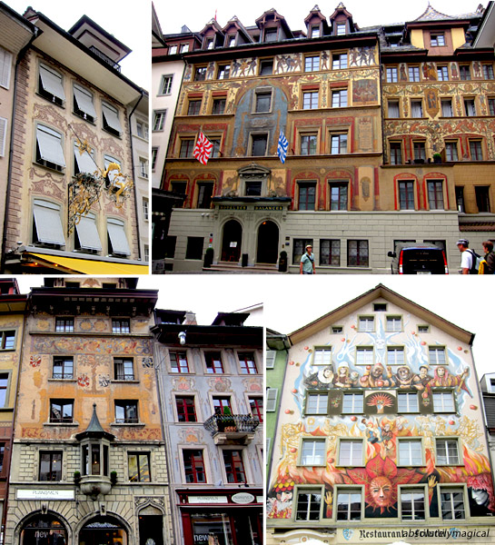 Buildings in Lucerne